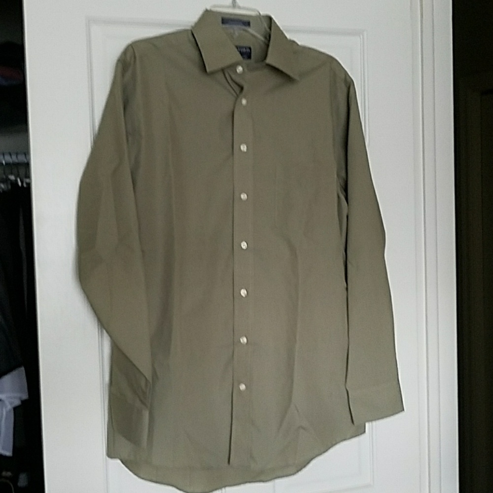 Stafford Essentials long sleeve dress shirt